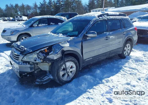 2011 Subaru Outback 2.5I Limited from USA, damaged, VIN 4S4BRBLC4B3413004